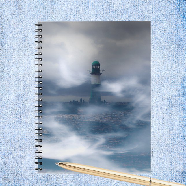 Cuaderno Faro en la tormenta - Mar Báltico (Subido por el creador)