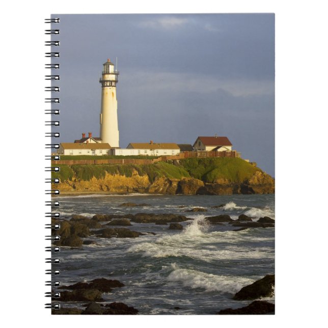 Cuaderno Faro en Pigeon Point State Beach en San 2 (Frente)