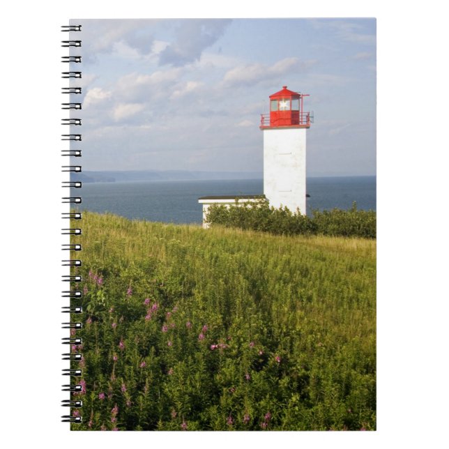 Cuaderno Faro en St. Martins, Nuevo Brunswick, (Frente)