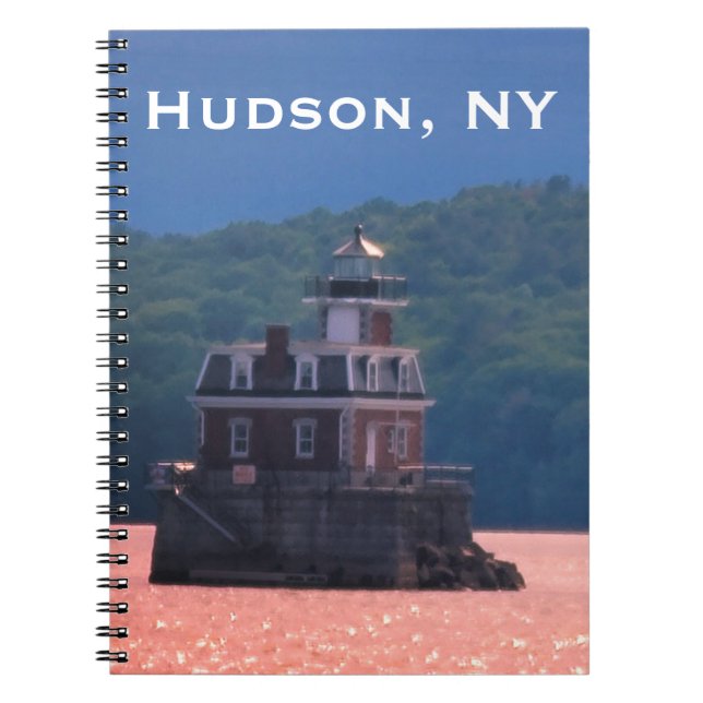 Cuaderno Faro Hudson Athens - Hudson City Light, NY (Frente)