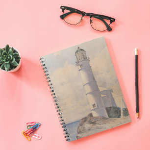 Cuaderno Faro, isla de Shoals Childe Hassam