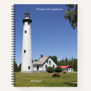 Cuaderno Faro Presque Isle y Old Presque Isle