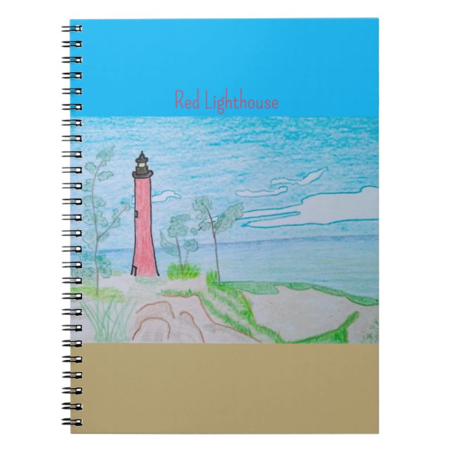 Cuaderno Faro rojo (Frente)