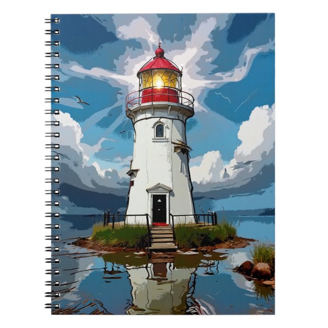 Cuaderno Faro Stormy - Torre de navegación (Frente)