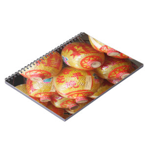 Cuaderno Faroles de papel chinos con suerte