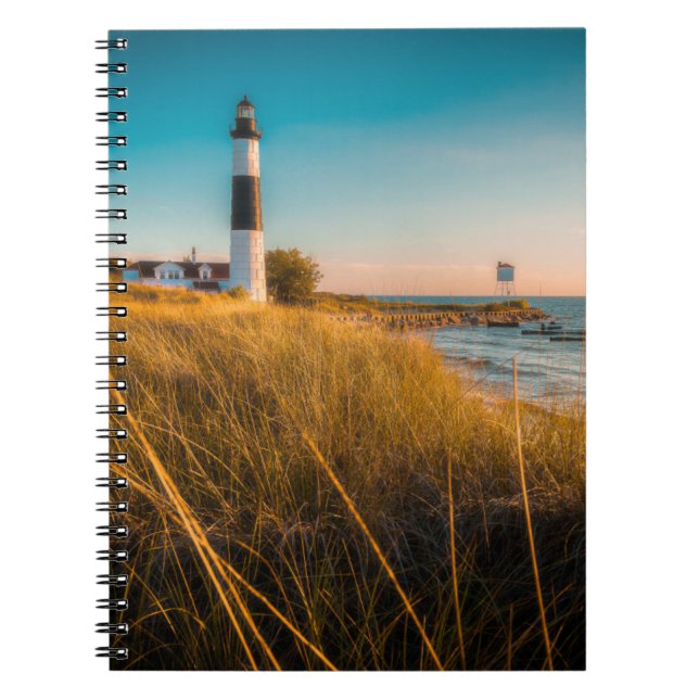Cuaderno Faros | Big Sable Lighthouse Ludington, MI (Frente)