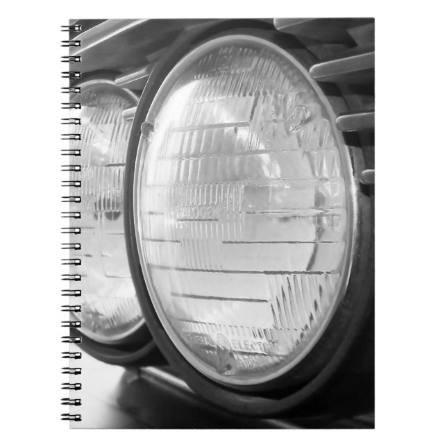 Cuaderno faros BMW clásicos (Frente)