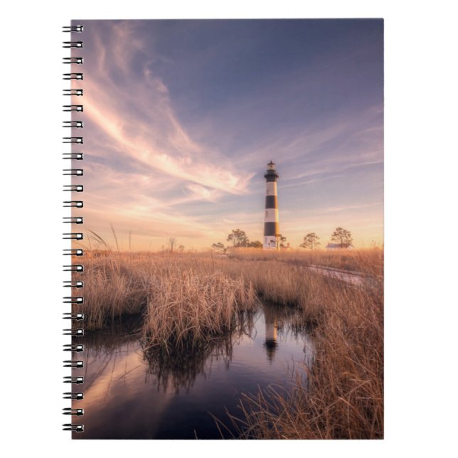 Cuaderno Faros | Bodie Island Outerbanks NC (Frente)