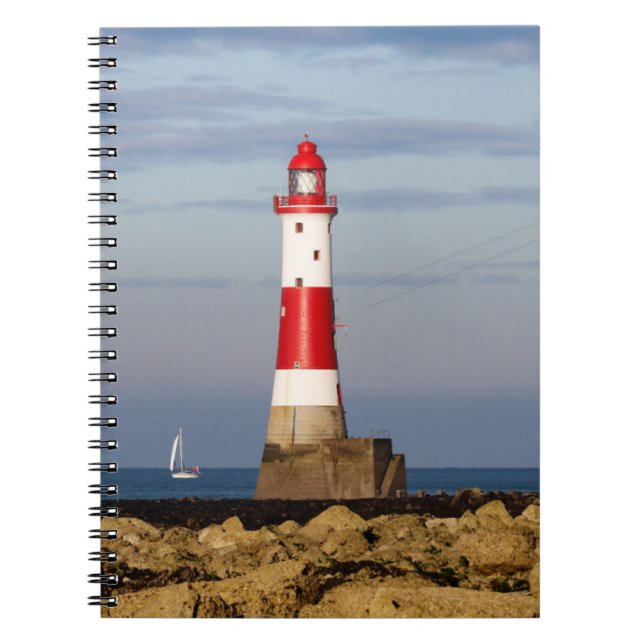 Cuaderno Faros | Faro de Beach Head en Inglaterra (Frente)