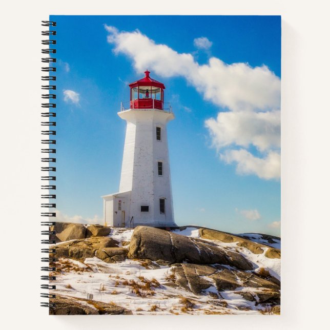 Cuaderno Faros | Peggy's Cove Nova Scotia (Anverso)