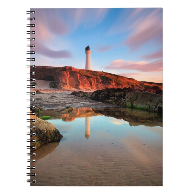 Cuaderno Faros | Sea-Light Lossiemouth Scotland (Frente)