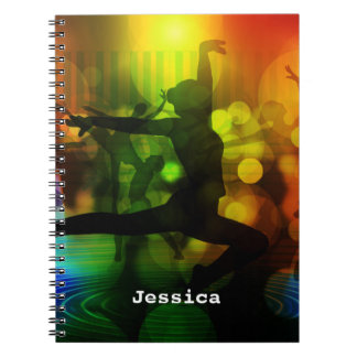 Cuaderno Fase de baile de ballet personalizada