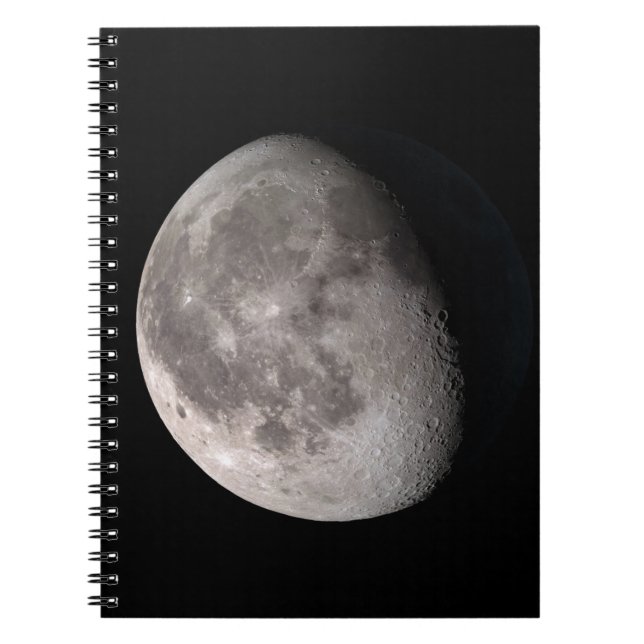 Cuaderno Fase de la luna gibbbica que se está perdiendo (Frente)
