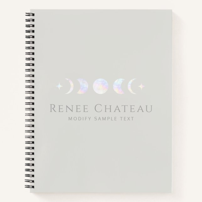 Cuaderno Fase Moon (Anverso)
