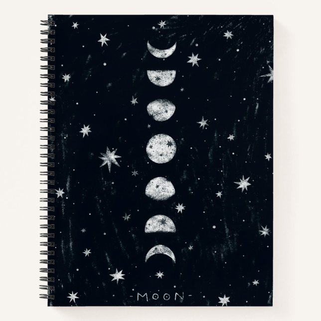 Cuaderno Fases de la luna (Anverso)