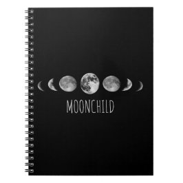 Cuaderno Fases de la luna * Moonchild
