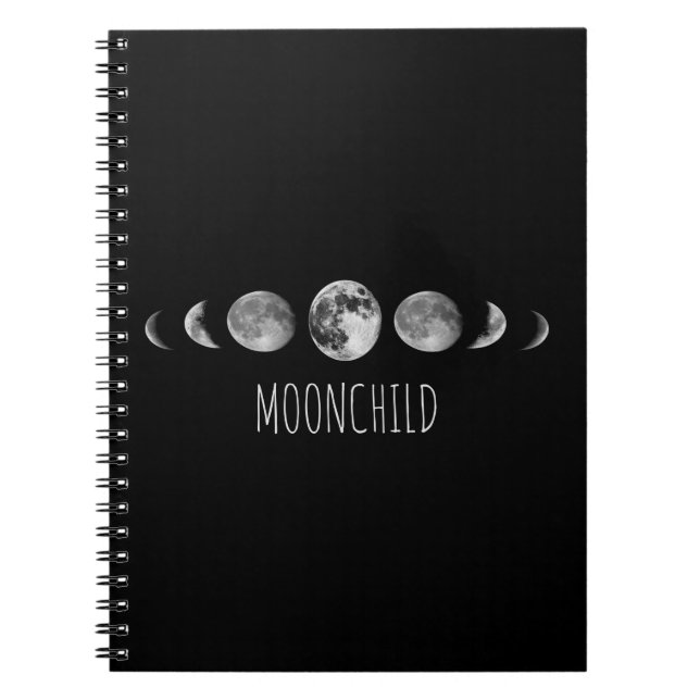 Cuaderno Fases de la luna * Moonchild (Frente)