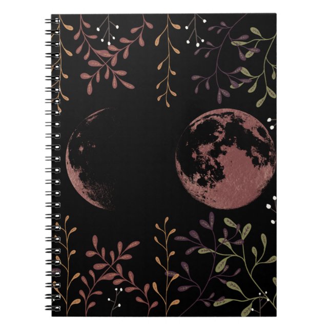 Cuaderno Fases de la Luna Oscura (Frente)