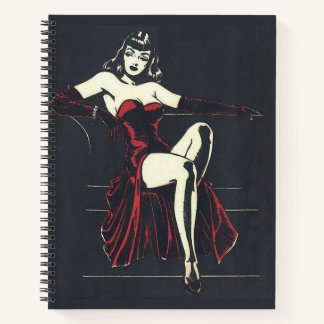 Cuaderno Fatale femme de los años 1940
