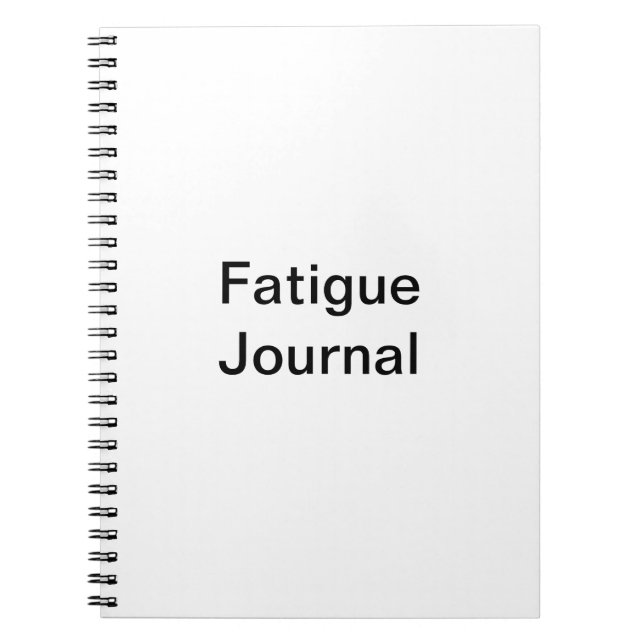 Cuaderno Fatigue Journal (Frente)