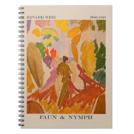Cuaderno Faun y Nymph 1941 de Edvard Weie