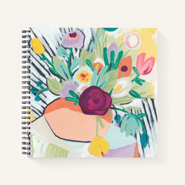 Cuaderno Fauvist Floral II (Anverso)