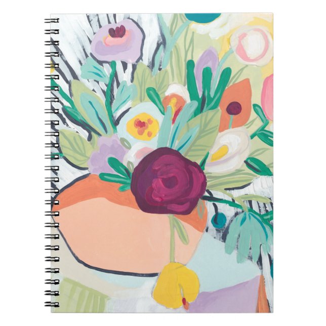 Cuaderno Fauvist Floral II (Frente)