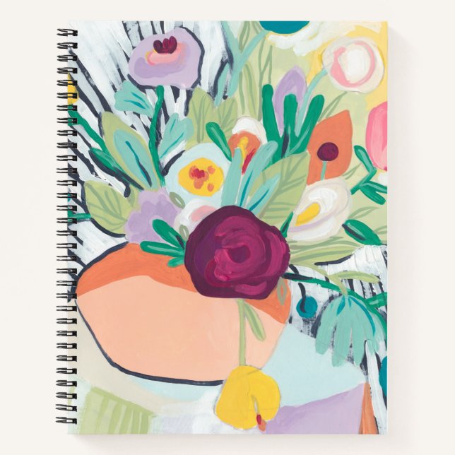 Cuaderno Fauvist Floral II (Anverso)