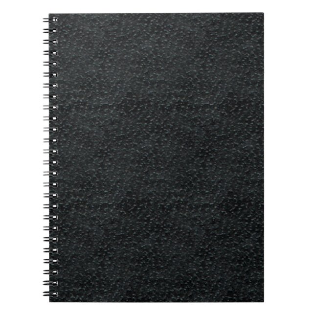 Cuaderno Faux Black Leather (Frente)