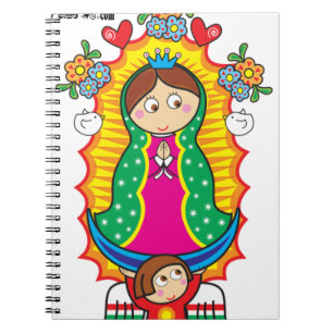 CUADERNO FAVORABLE ADAPTABLE DE VIRGEN DE GUADALUPE