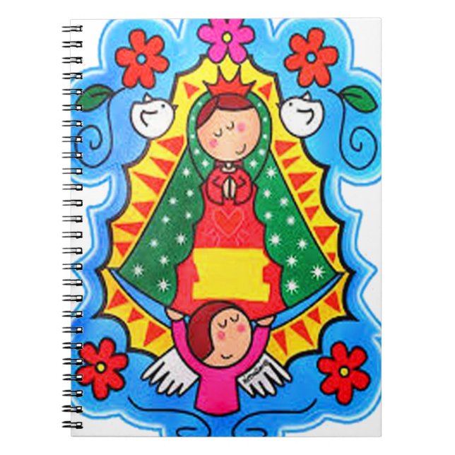 CUADERNO FAVORABLE ADAPTABLE DE VIRGEN DE GUADALUPE (Frente)