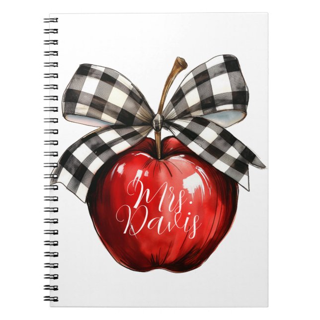 Cuaderno Favorite Teacher Spiral Photo Notebook (Frente)
