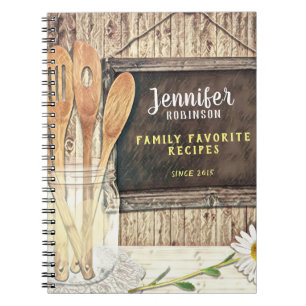 Cuaderno Favoritos de la familia del libro de recetas