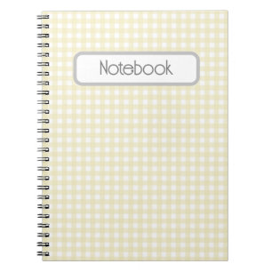 Cuaderno Faye y Lauren Yellow Gingham