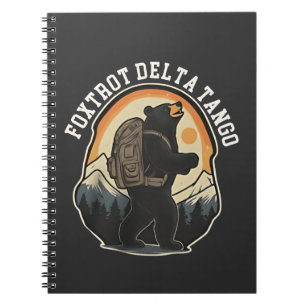 Cuaderno FDT resiste el filete del oso Delta Tango