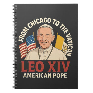 Cuaderno Fe cristiana del Papa estadounidense Leo Iglesia C