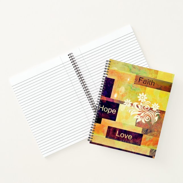 Cuaderno Fe esperanza amor (Interior)