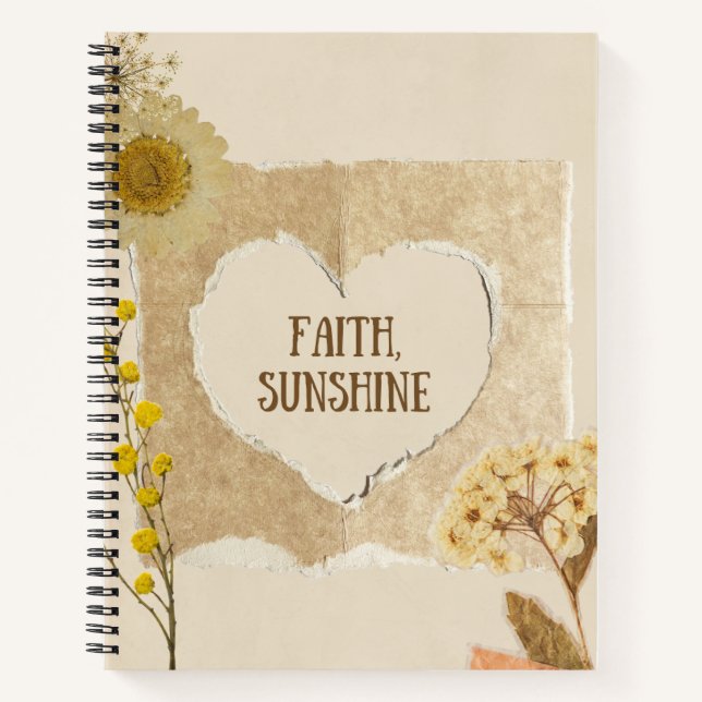 Cuaderno Fe, sol (Anverso)