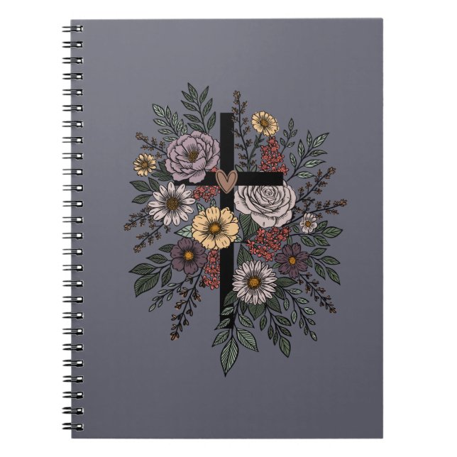 Cuaderno Fe y flores (Frente)