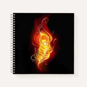 Cuaderno Feather Peacock