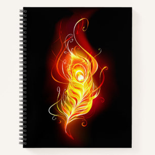Cuaderno Feather Peacock
