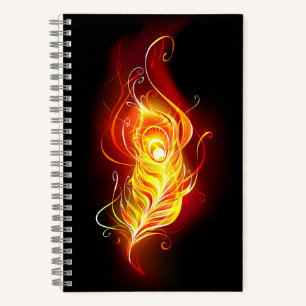 Cuaderno Feather Peacock