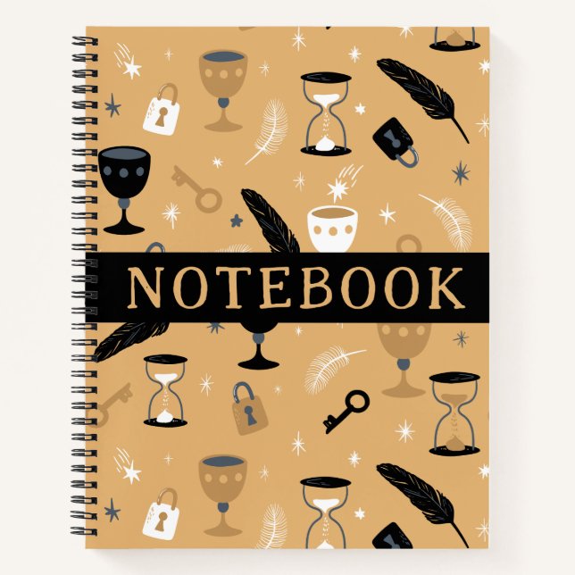 Cuaderno Feathers Hourglass Retro (Anverso)