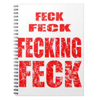 Cuaderno feck fecking del feck del feck