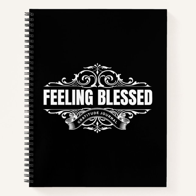 Cuaderno Feeling Blessed Gratitude Journal (Anverso)