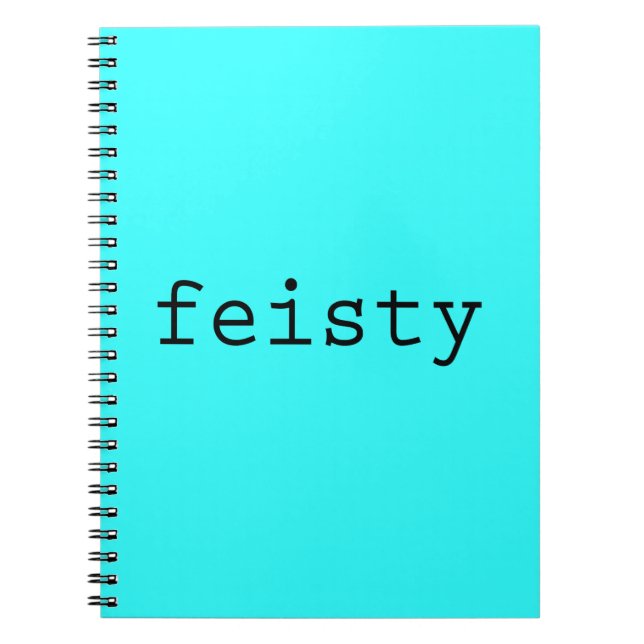 Cuaderno Feisty (Frente)