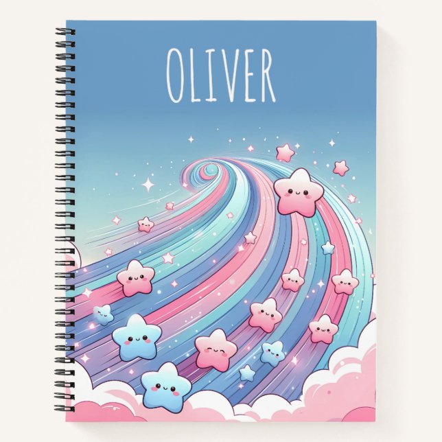 Cuaderno Felices Estrellas Fugaces (Anverso)