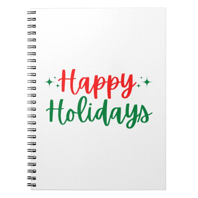 Cuaderno Felices Fiestas (Frente)