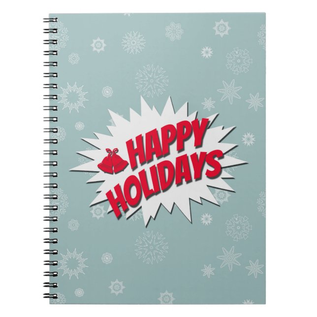 Cuaderno Felices Fiestas (Frente)