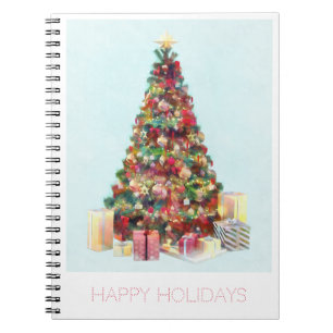 Cuaderno Felices Fiestas. Árbol de Navidad